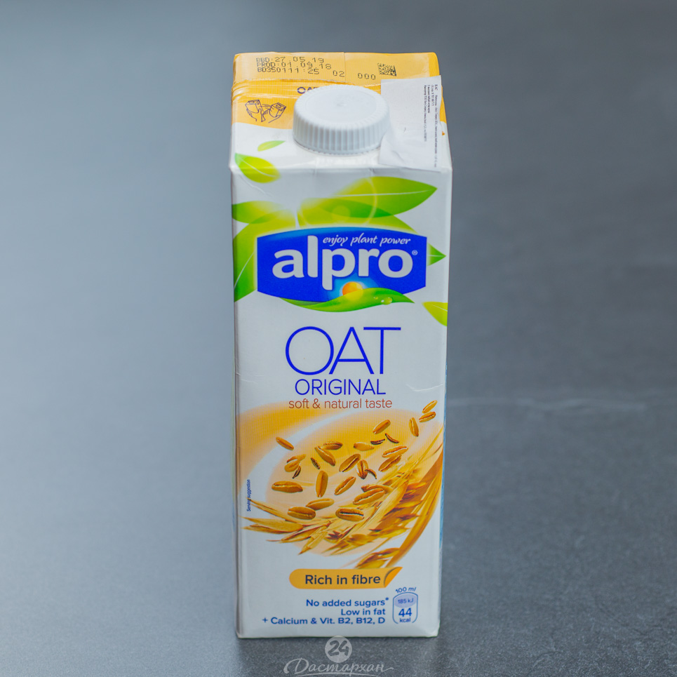 Напиток овсяной Alpro обогащенный кальцием и витаминами 1л