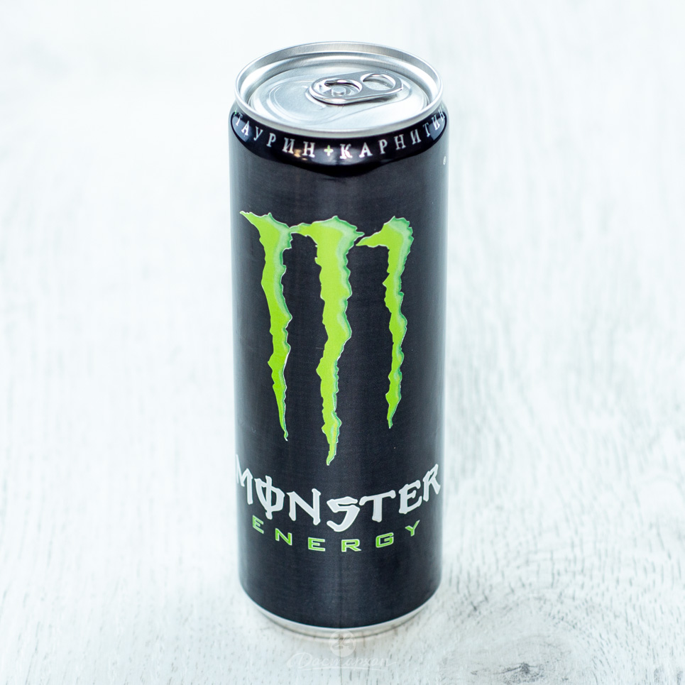 Напиток энергетический Monster с газом ж/б 355мл