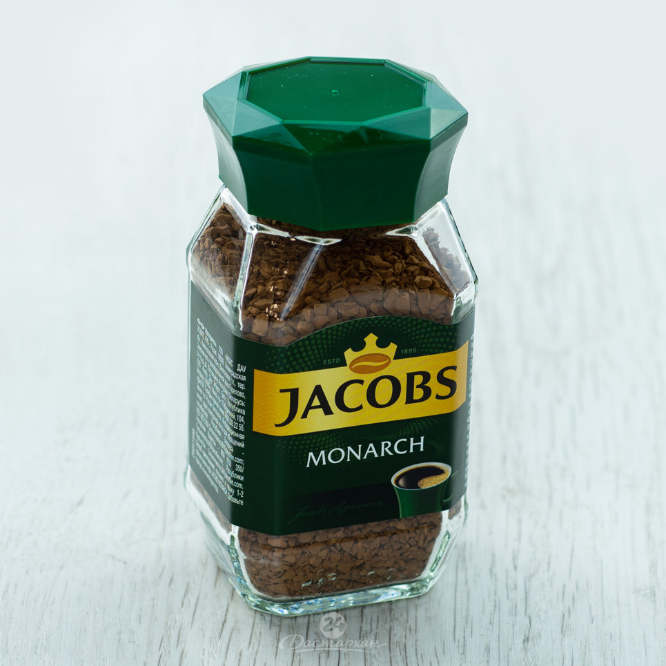 Кофе Jacobs Monarch растворимый 47,5г с/б