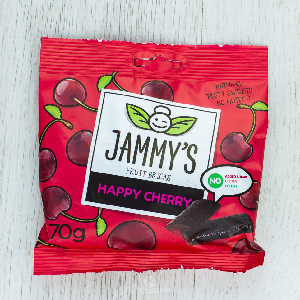 Пастилки Jammy's happy cherry 70г