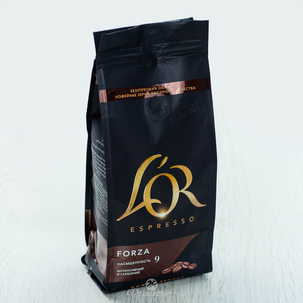 Кофе L’OR espresso forza 230г зерно