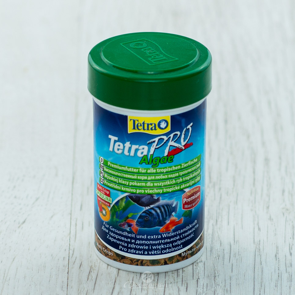Корм TetraPro Algae для рыб, растительные чипсы, 100 мл  2307482