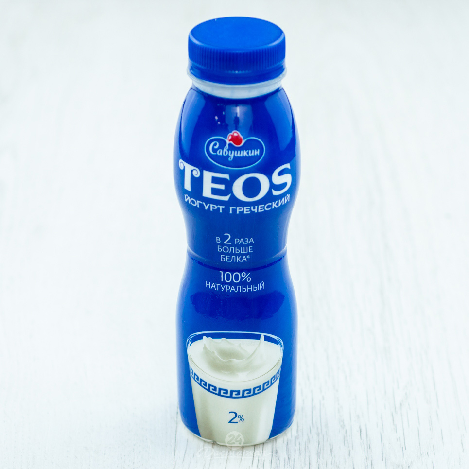 Йогурт TEOS греческий 2%  300г ПЭТ