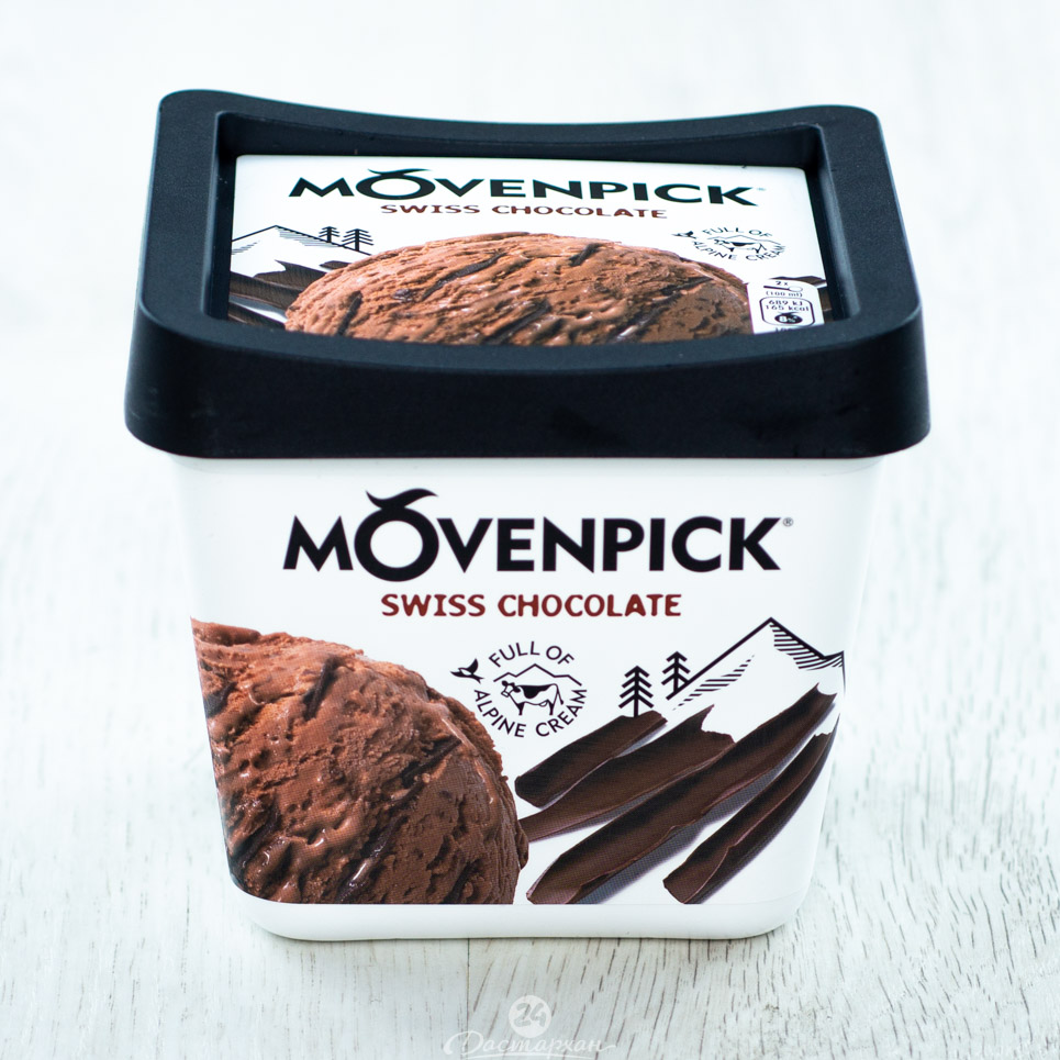 Мороженое Movenpik шоколадное 900г