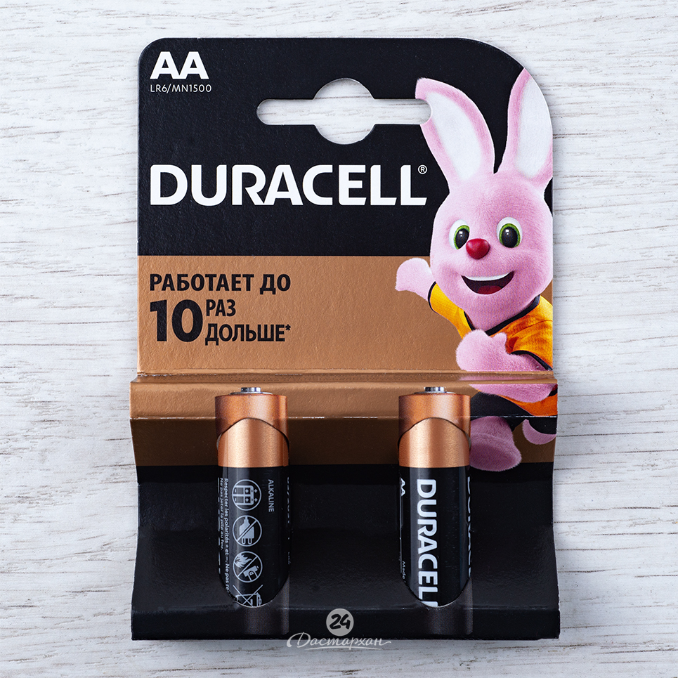 Батарейка Duracell Basic АА 2шт