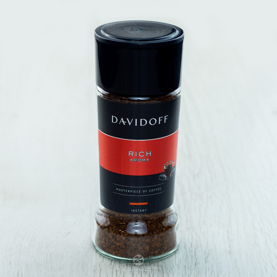 Кофе Davidoff rich aroma раств. 100г с/б