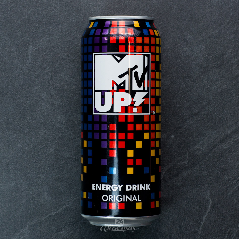 Напиток энергетический MTV UP! Original 0.5л ж/б