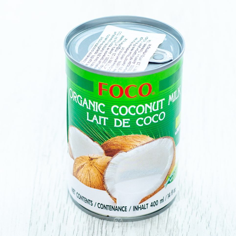 Молоко кокосовое Foco органическое 400мл