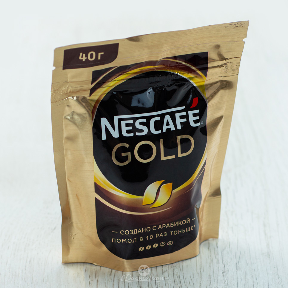 Кофе Nescafe Gold раств. 40г м/у