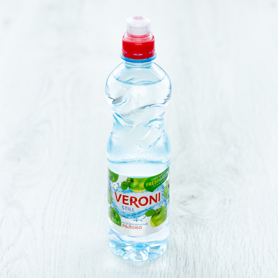 Вода Veroni Яблоко питьевая столов б/газа п/б 0,5л