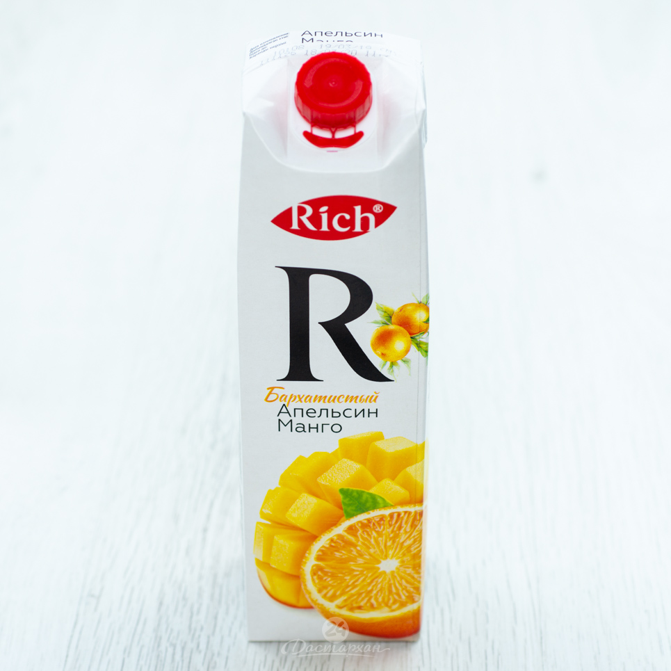 Нектар Rich Манго-апельсин 35%  1л