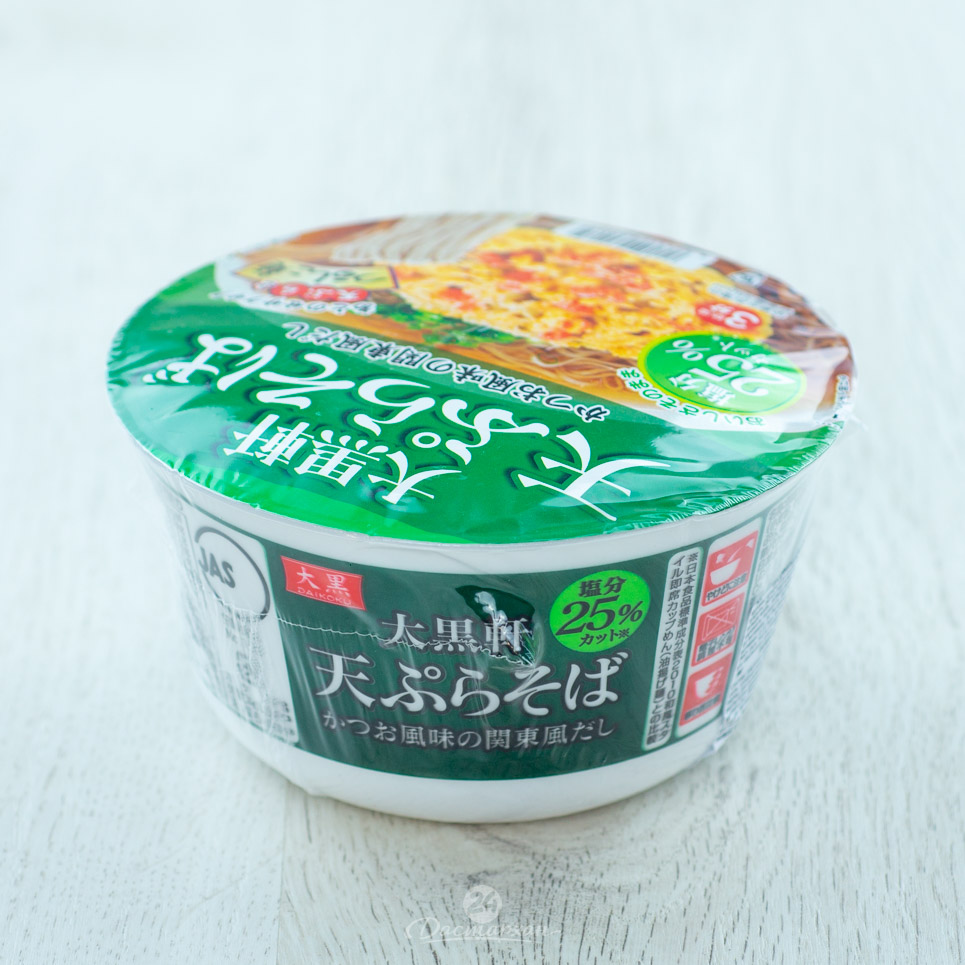 Лапша быстрого приготовления Daikoku Noodles Soysause Soup With Tempura Soba Чашка 106г