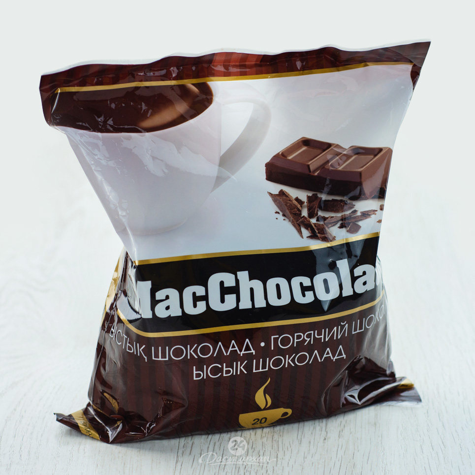 Шоколад горячий MacChocolate растворимый 20г 20шт.м/у