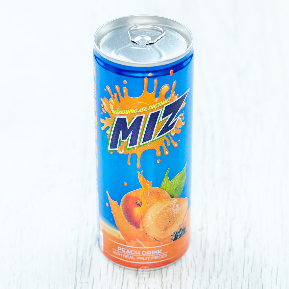 Напиток MIZ с кусочками персика 240 мл