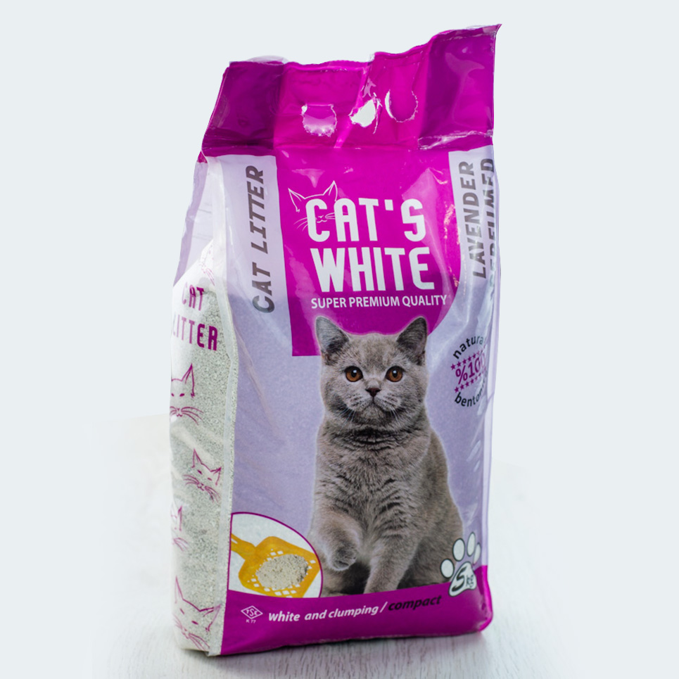 Наполнитель Cat's White Lavender 5кг