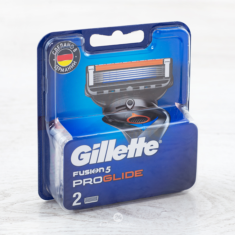 Лезвие для бритья Gillette Fusion proglide 2 шт.