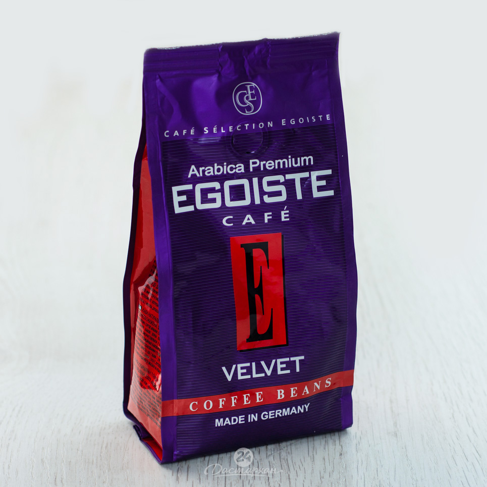 Кофе Egoiste Velvet зерно 200г м/у