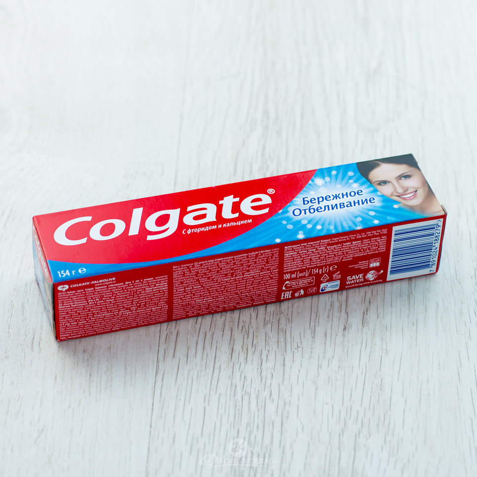 Паста зубная Colgate Бережное отбеливание 100мл.