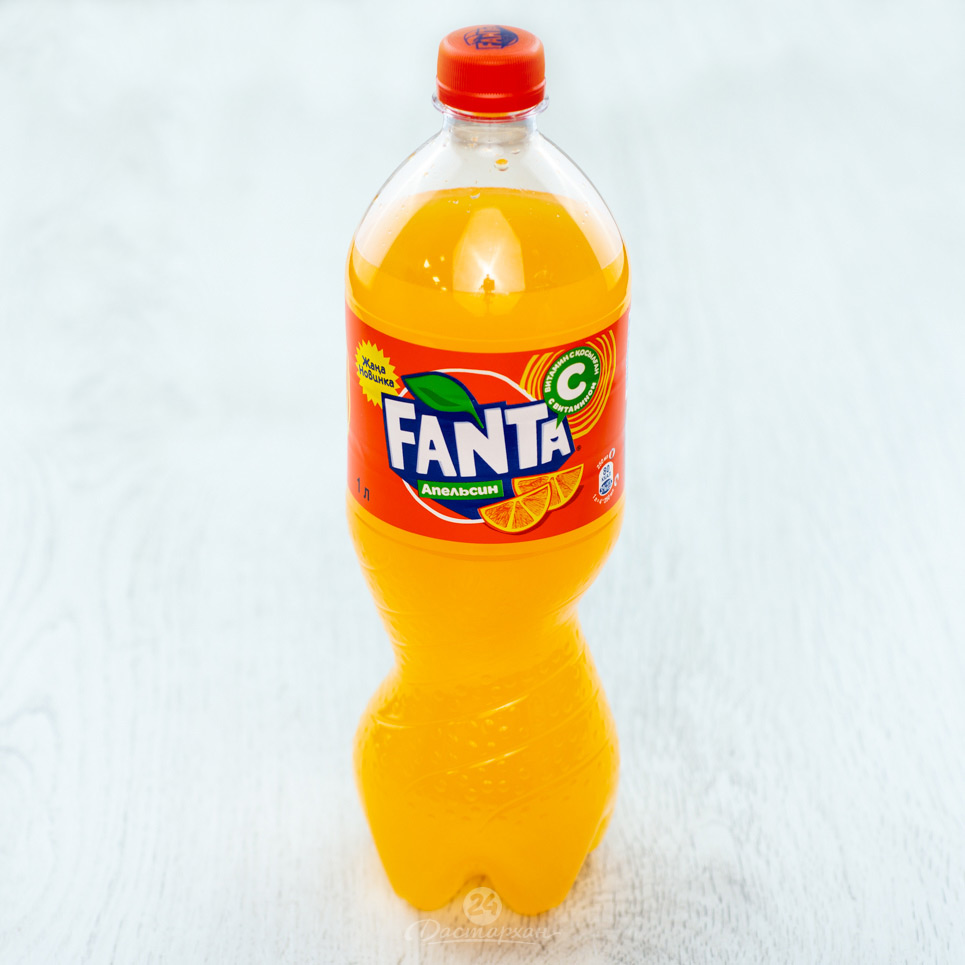 Напиток Fanta с газом п/б 1л