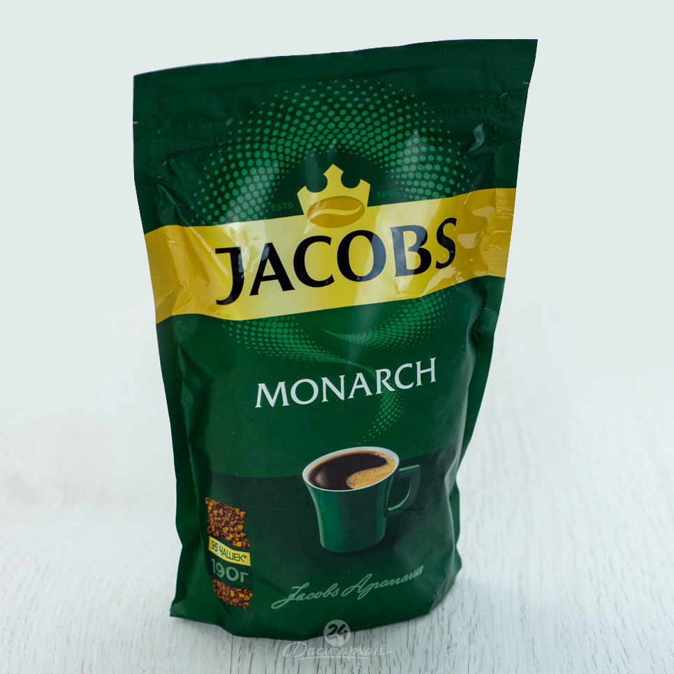 Кофе Jacobs растворимый 190г м/у