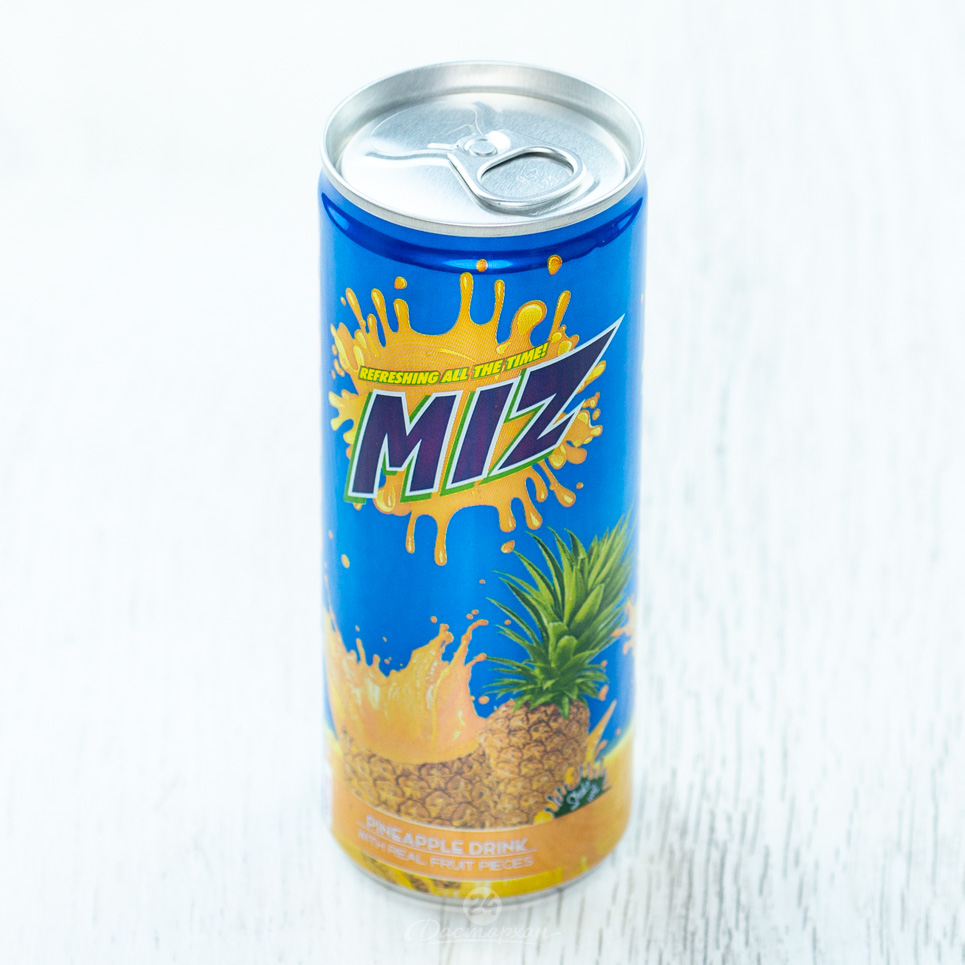 Напиток MIZ с кусочками ананаса 240 мл