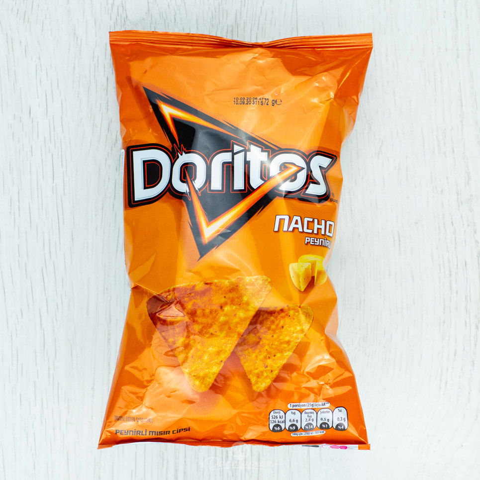 Чипсы Doritos кукурузные со вкусом сыр начо 72 гр м/у