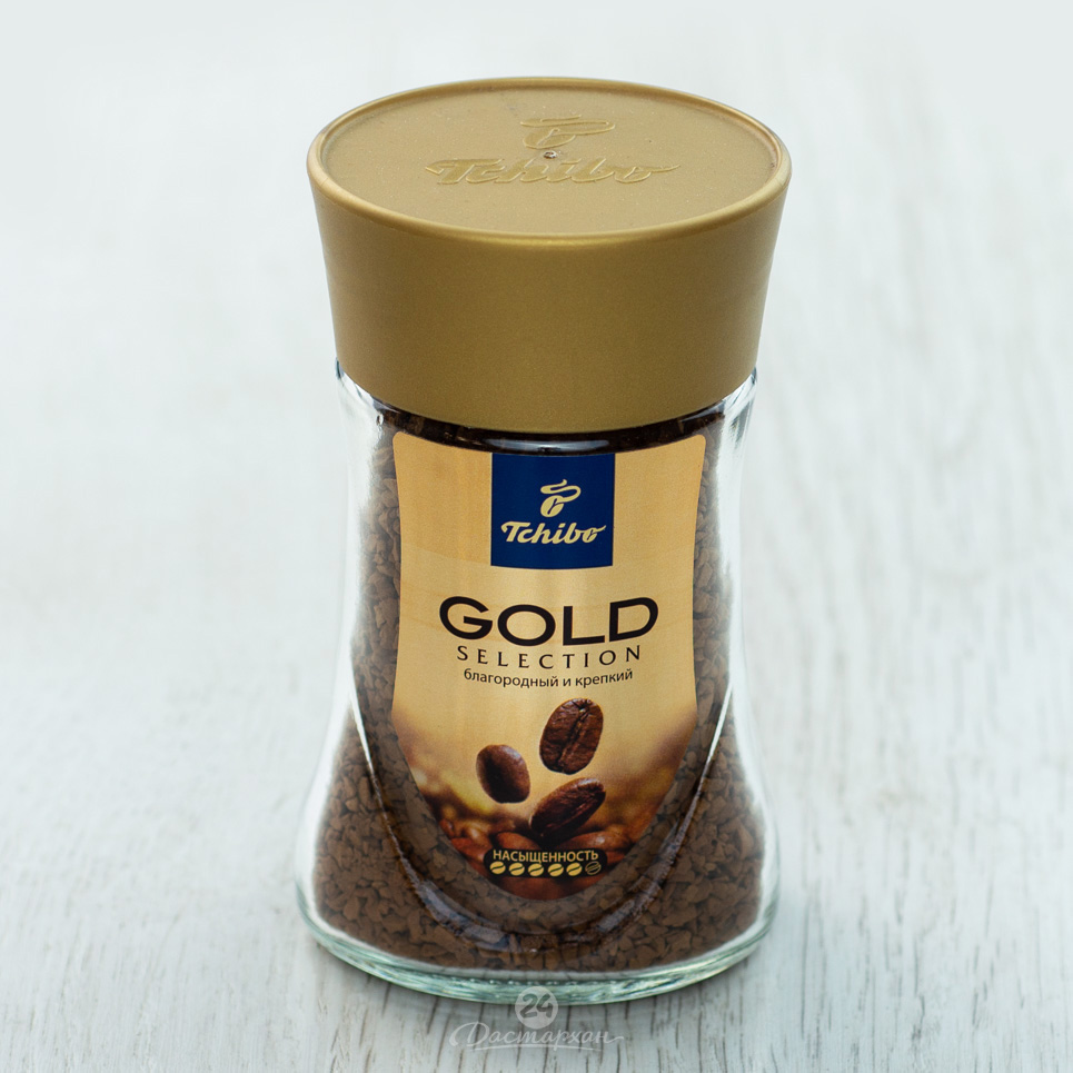 Кофе Tchibo Gold Selection растворимый ст/б 47,5г
