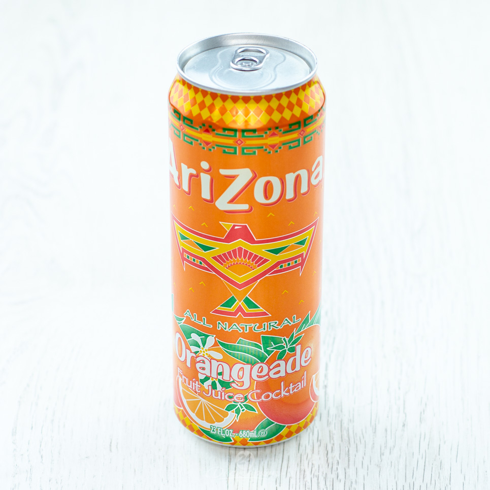Напиток AriZona апельсин  0,68л