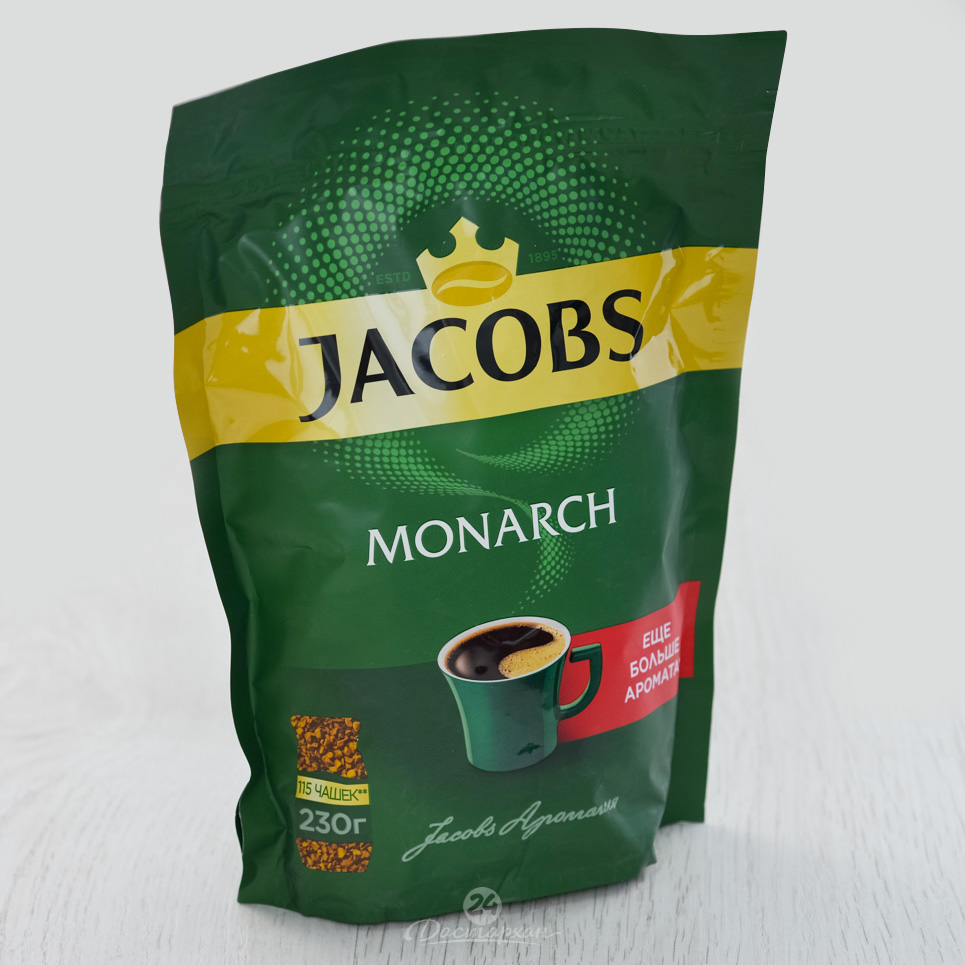 Кофе Jacobs растворимый 230г м/у