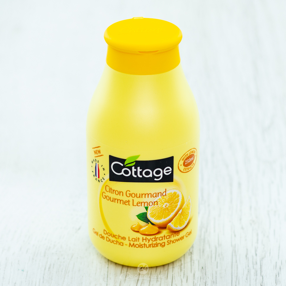 Гель для душа Cottage увлажняющий Лимон 250мл