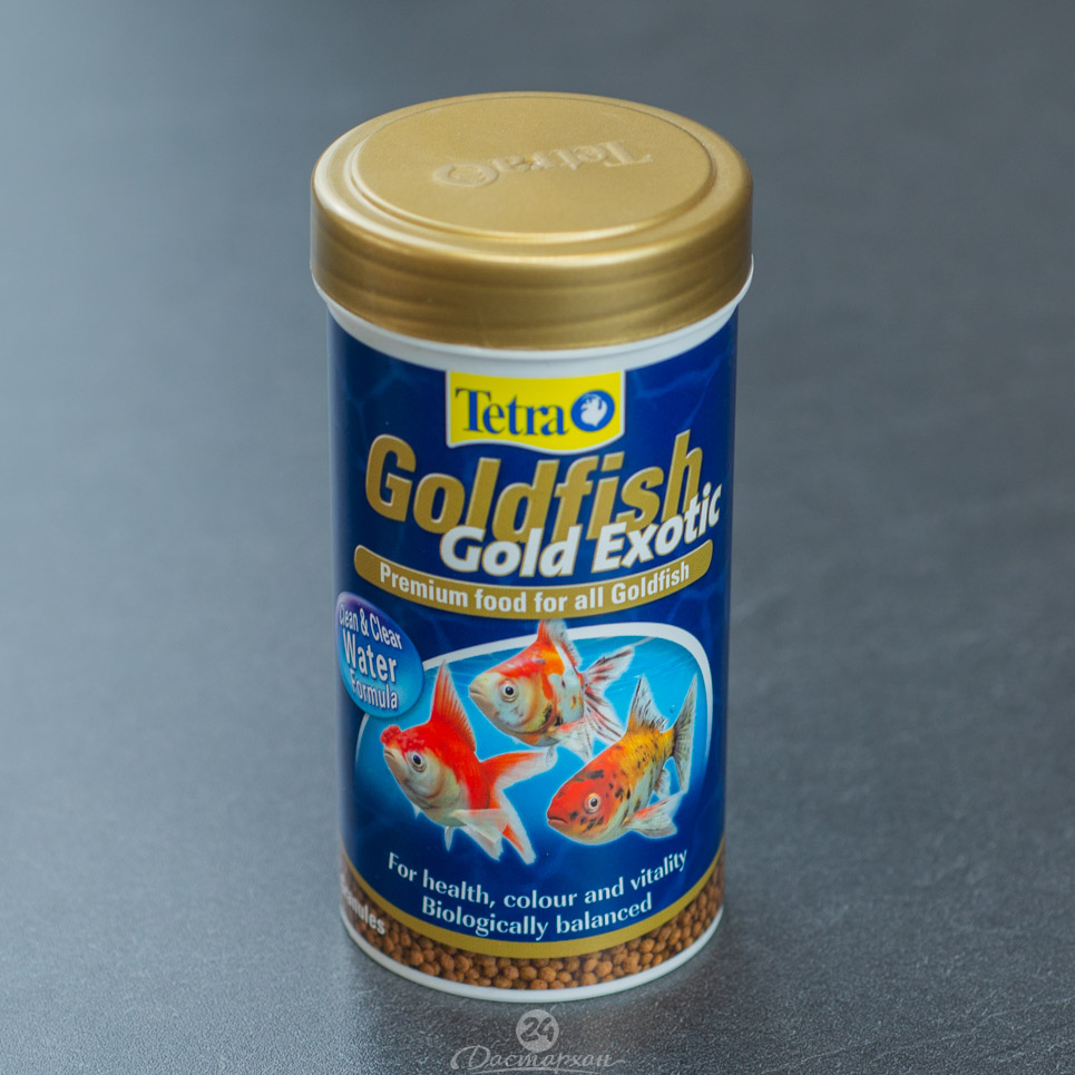 Корм TetraFin Gold Exotic 250мл премиум-класса (шарики) для золотых рыбок 