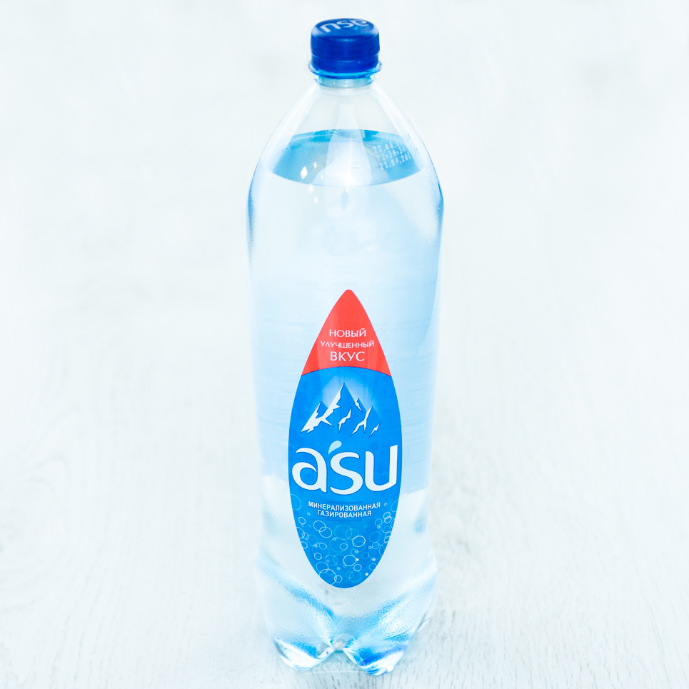 Вода ASU питьевая столов с газом п/б 1,5л