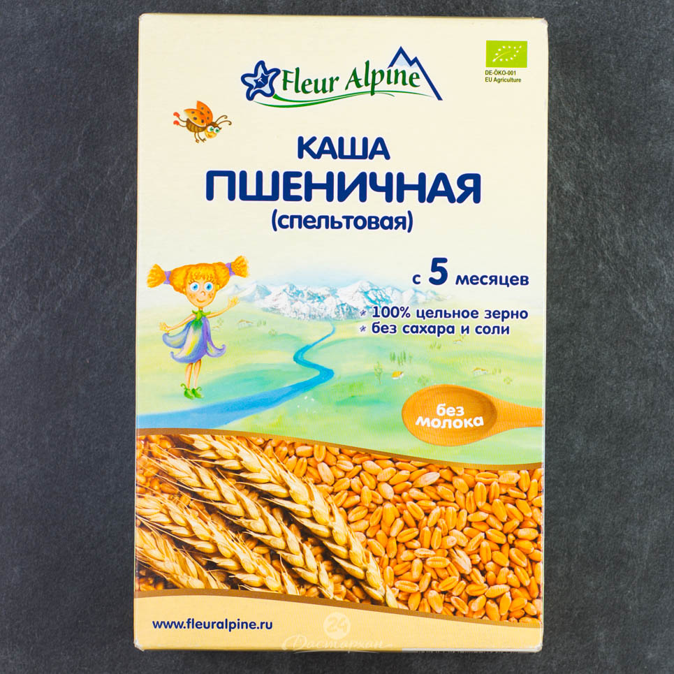 Каша Fleur Alpine Organic пшенич. спельтовая 175г картон