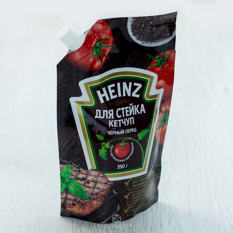 Кетчуп Heinz для стейка 350г д/пак
