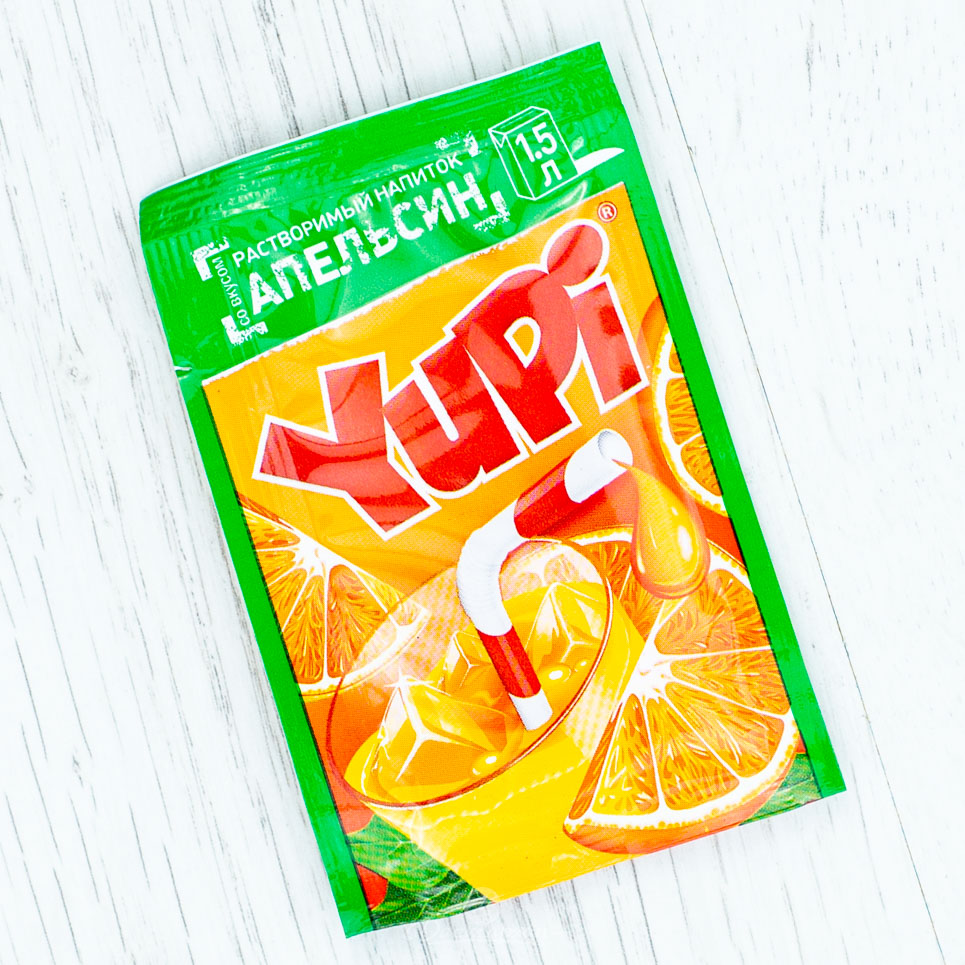 Напиток растворимый Yupi Апельсин 15г