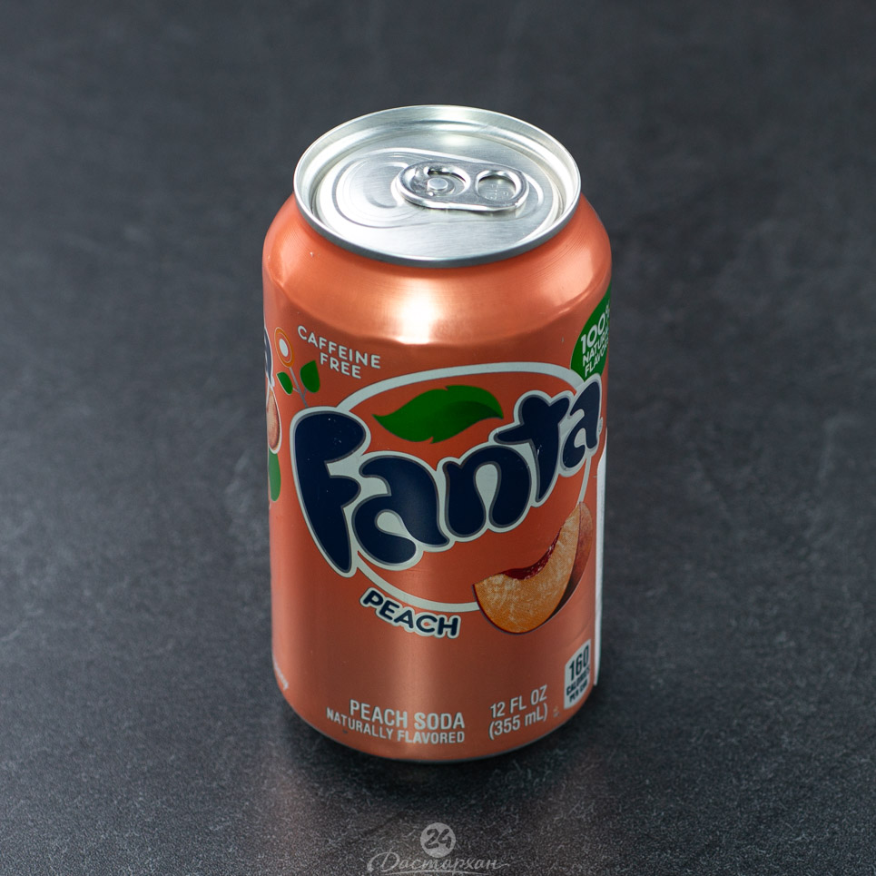 Напиток Fanta peach газированный 355мл