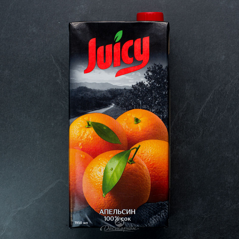 Сок Juicy апельсин 2л т/п