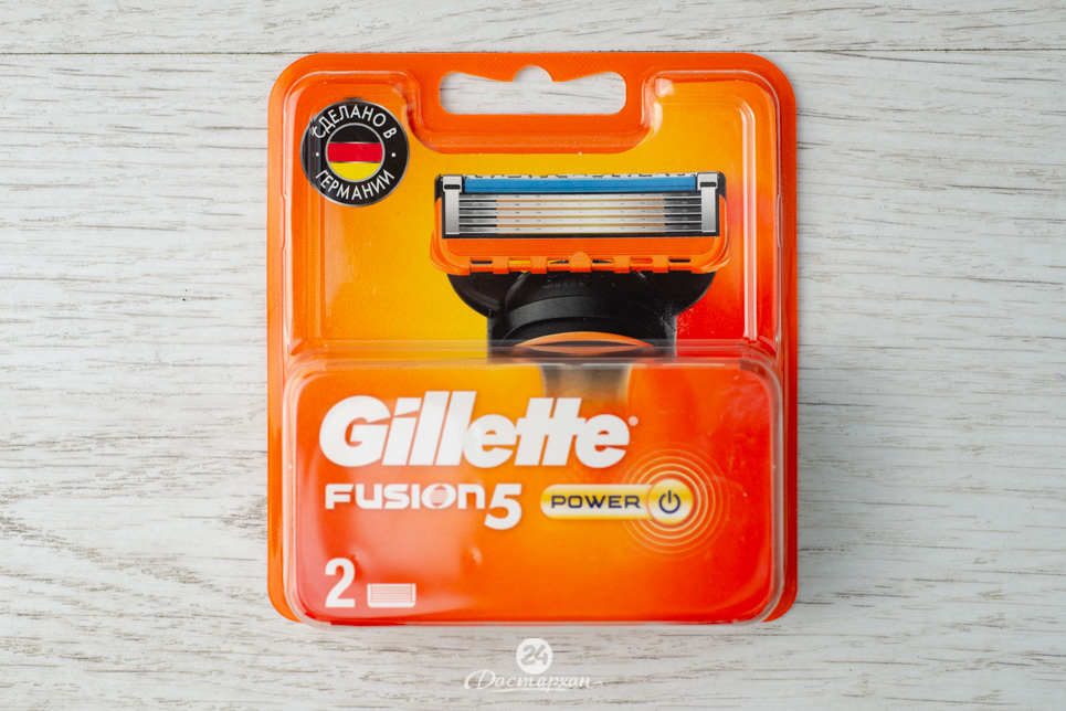 Лезвие ,для бритья Gillette Fusion Power 2шт.