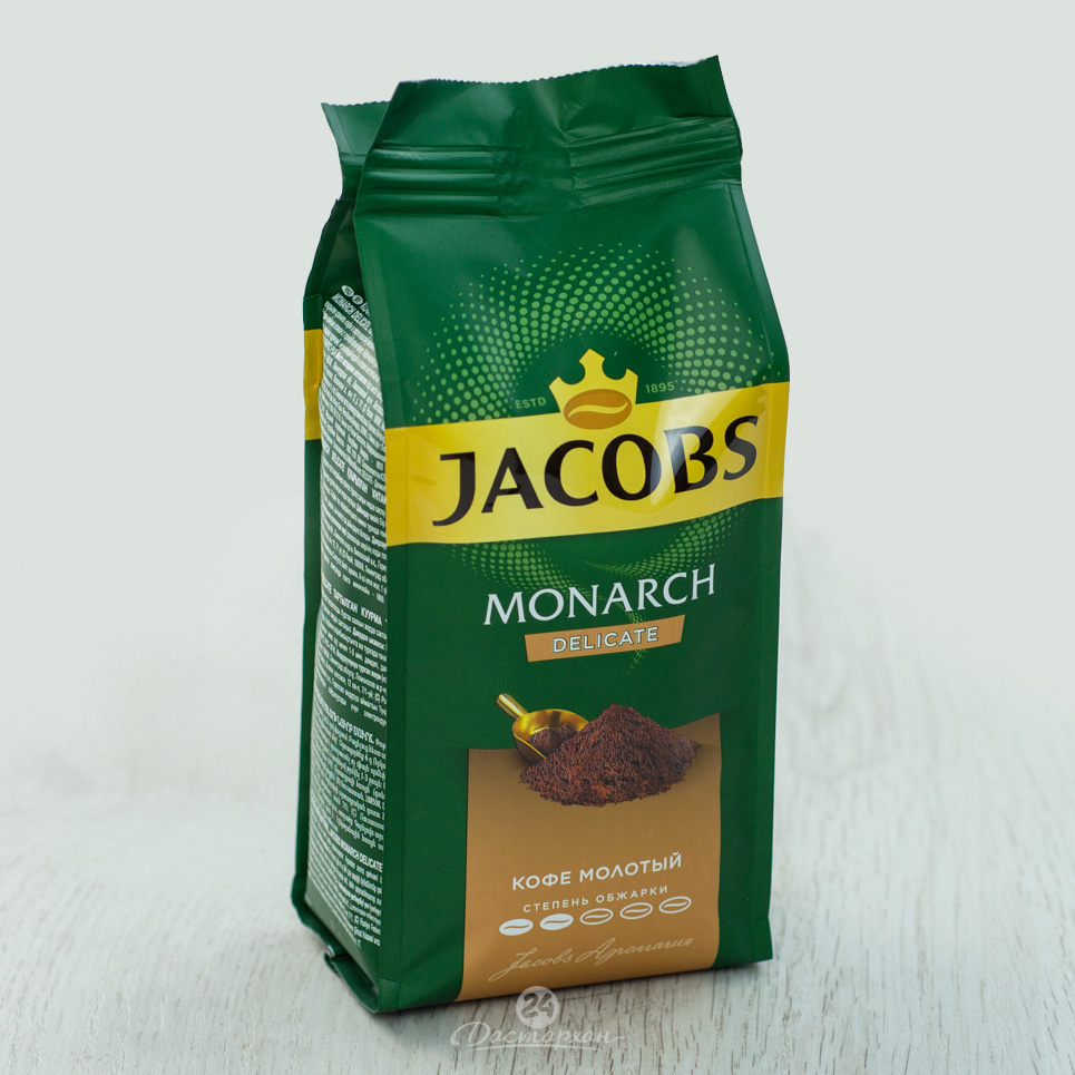 Кофе Jacobs Monarch молотый Delicate 230г