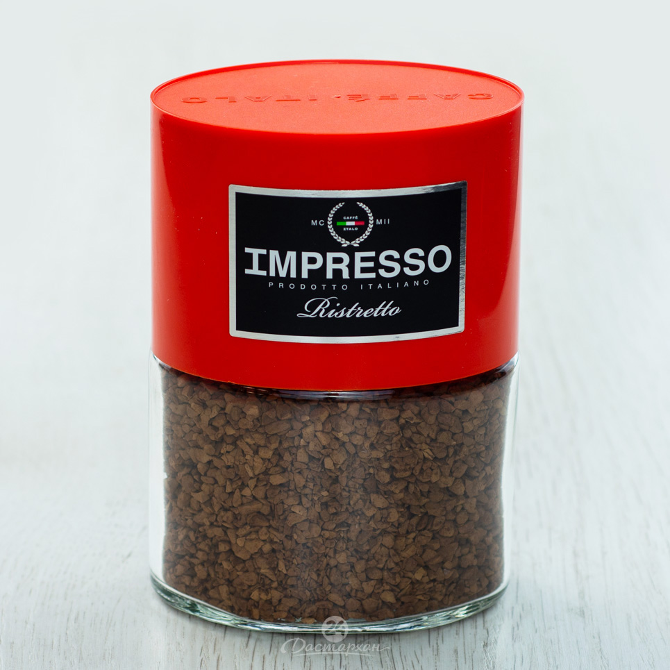 Кофе Impresso Ristretto растворимый 100г с/б