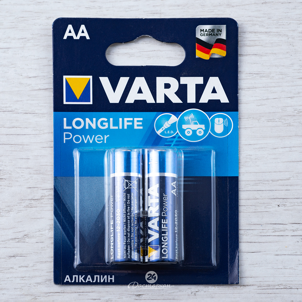 Батарейка Varta LR03 VARTA High energy 4BL шт