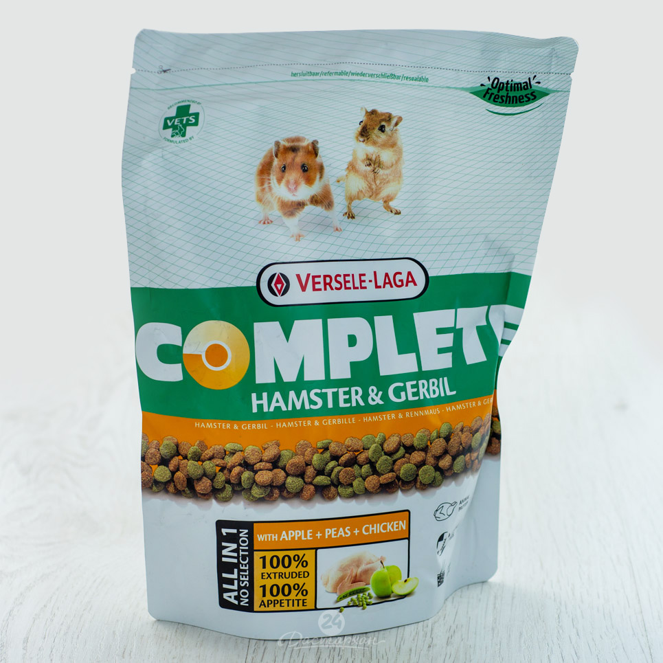 Корм Versele-Laga Complete Hamster корм для хомяков и песчанок, 500 г 1657024