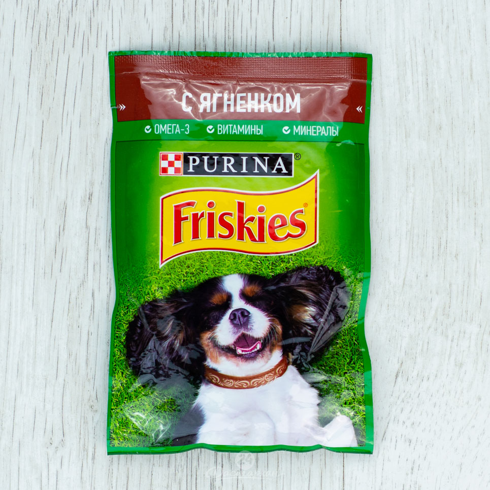 Корм для собак Friskies с ягненком  85г