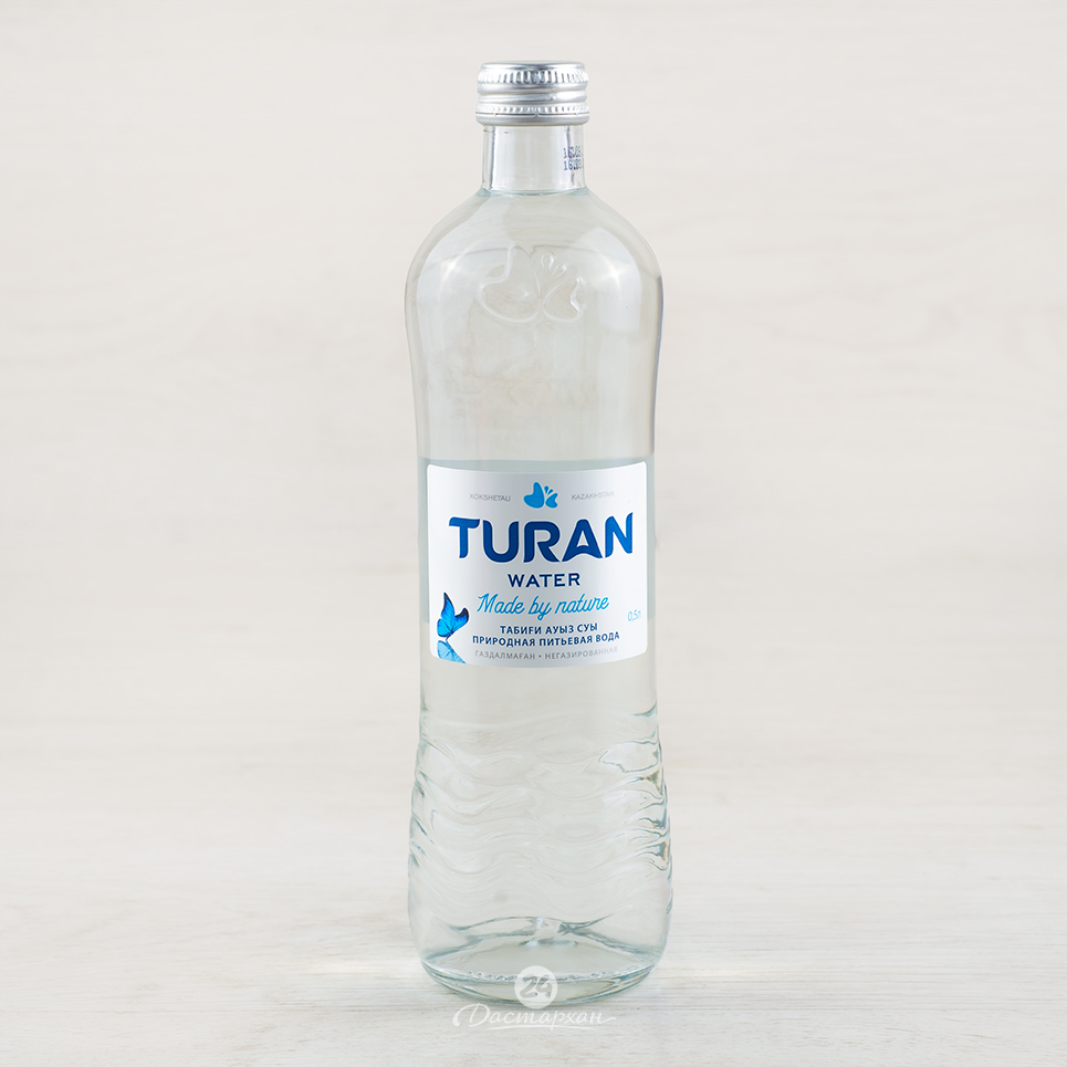 Вода Turan питьевая столов б/газа с/б 0,5л