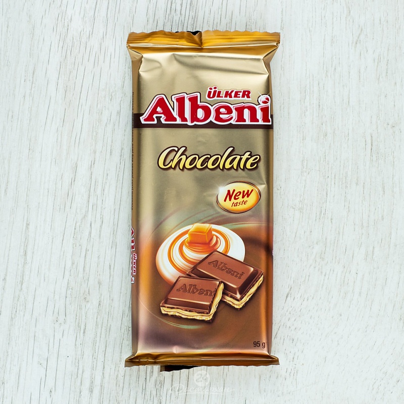 Шоколад Albeni Caramel Cream 95г м/уп
