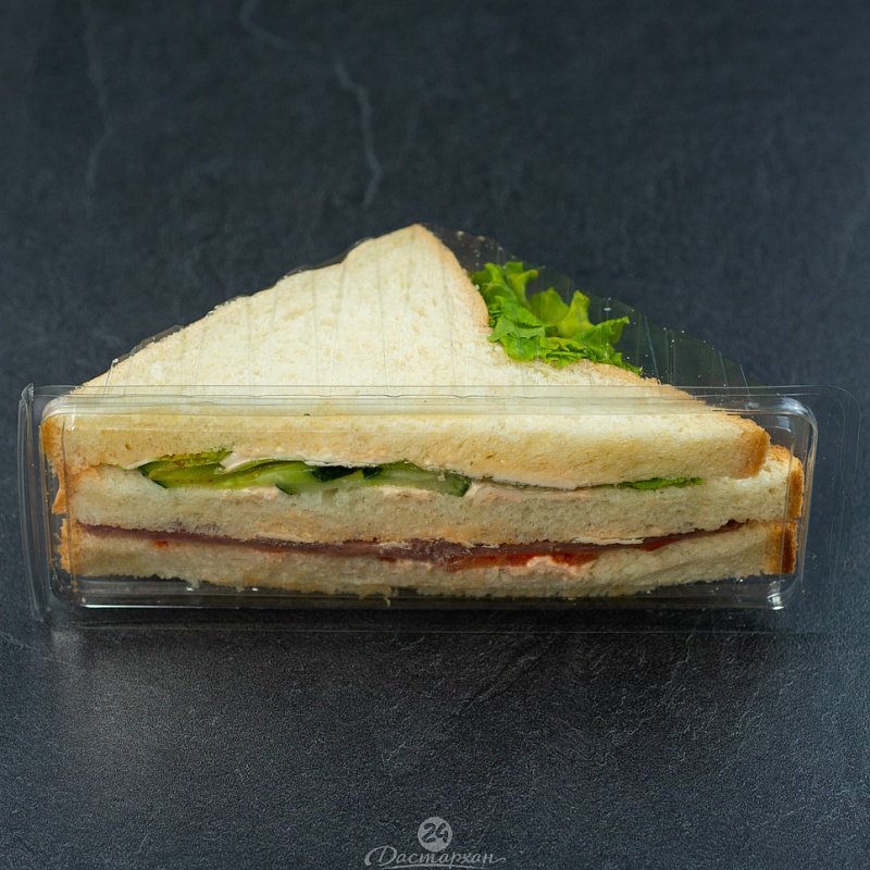Сэндвич с колбасой отварной вес.*