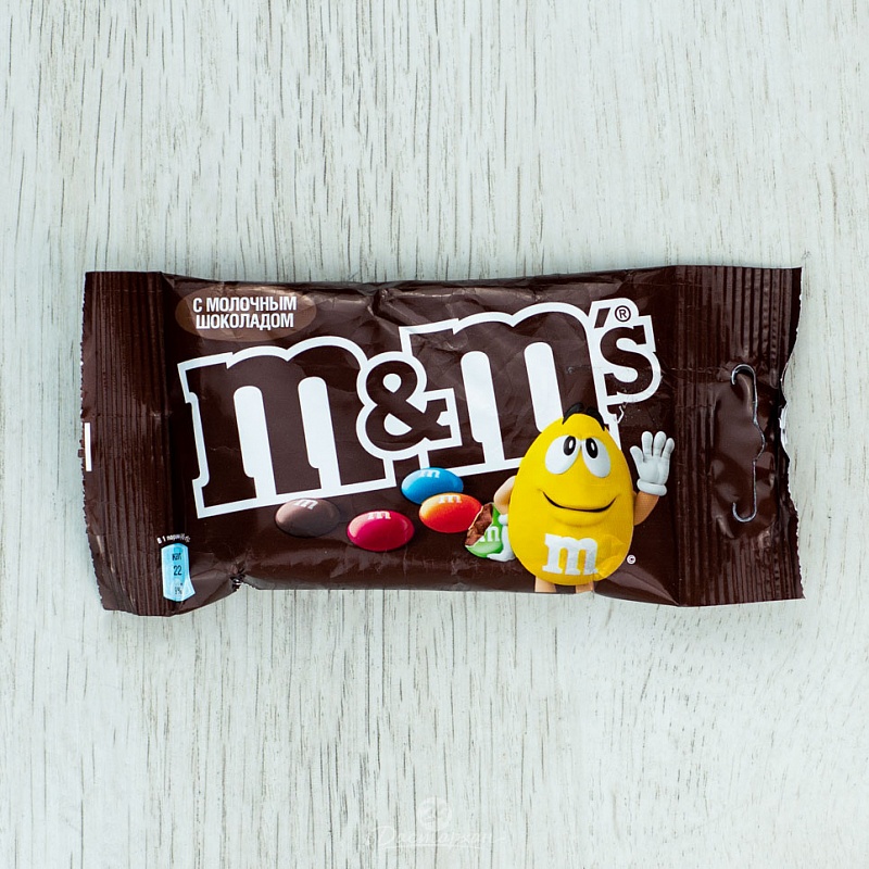 Драже M&M s с арахисом молочный шоколад 45г