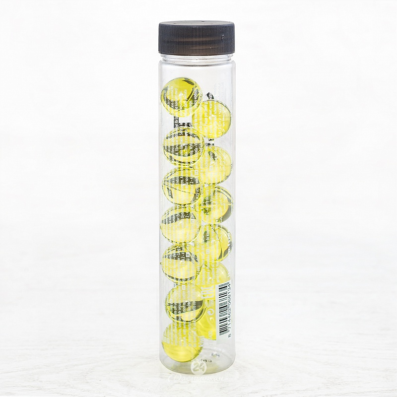 Жемчуг для ванны Stackable  13 шариков - прозрачный лимонный (лайм-киви)
