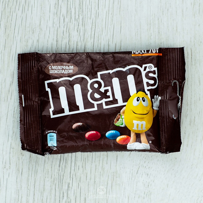 Драже M&M s с шоколадом 70г м/у