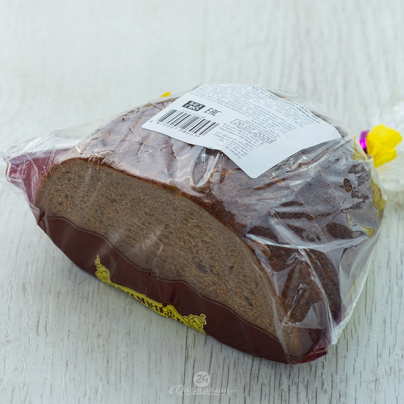Хлеб АС маркет черн с семечками нарез 400г